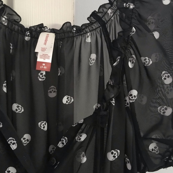 Sheer skull blouse - Picture 4 of 5